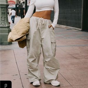 Lioness Princess Polly utility pant stone